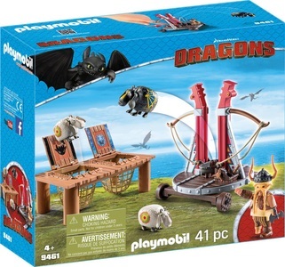 PLAYMOBIL, Grobian mit Schafschleuder, 