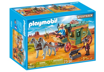 PLAYMOBIL, Westernkutsche, Playmobil - 70013 Westernkutsche, Multicolor