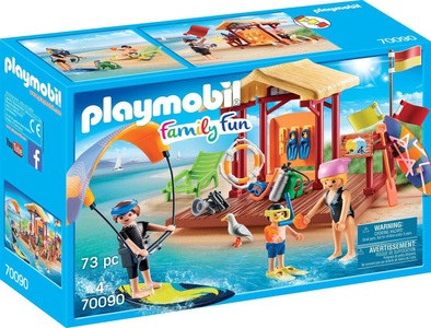 PLAYMOBIL, Wassersport-Schule, Playmobil - 70090 Wassersport-Schule, Multicolor