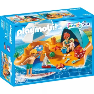 PLAYMOBIL, Familie am Strand, PLAYMOBIL® Family Fun 9425 Familie am Strand mehrfarbig