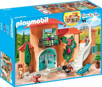 PLAYMOBIL, Sonnige Ferienvilla, PLAYMOBIL® Family Fun 9420 Sonnige Ferienvilla mehrfarbig