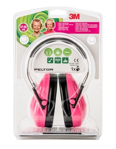 undefined, Kids Gehörschutz, pink ONE Size, 3M Peltor Kapselgehörschutz für Kinder pink (1 Stk)