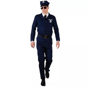 Boland, Boland Herren Herrenkostüm Polizist 54/56, Boland - Herrenkostüm Polizist, für Herren, Multicolor, Größe 54/56