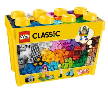 LEGO BRIQUES, LEGO ''Grosse Bausteine-Box'' 10698, LEGO® Spielbausteine »Classic Grosse Bausteine-Box«, (790 St.)