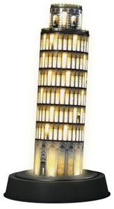 Ravensburger, Ravensburger 3D Puzzle Turm von Pisa, Night Edition, 216 Teile, Ravensburger - 3D Puzzle Turm von Pisa, Night Edition, 216 Teile