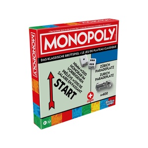 Hasbro, Hasbro Monopoly Classic schweizer Version Hasbro C1009E67 Monopoly Classic schweizer Version C1009E67, 