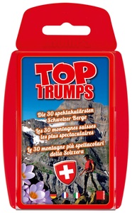 Top Trumps, Top Trumps Puzzle 1000 Teile Marylin Monroe, Top Trumps Die 30 spektakulärsten Berge der Schweiz Spiel