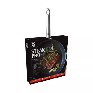Wmf, WMF Bratpfanne Steak Profi 28cm, WMF Bratpfanne »Steak Profi 28 cm, Schwarz«