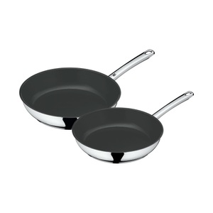 undefined, WMF Pfannen-Set Devil 2-teilig, Wmf - Bratpfannen-Set, 24/28CM, Chrom