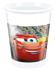 Amscan, Amscan Einwegbecher Cars 200 ml, Amscan Einwegbecher Cars 200 ml