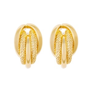 L' Atelier Gold 18 Karat by Manor, L' Atelier Gold 18 Karat by Manor Ohrstecker Damen Gelbgold ONE SIZE, 
