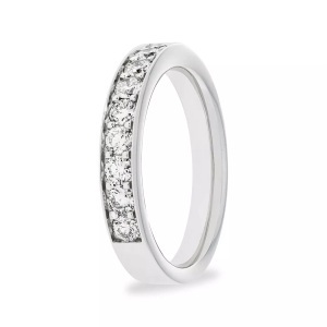 Sergio Ferris, Sergio Ferris Ring mit Diamant 52, Sergio Ferris - Ring mit Diamant, 52, Weissgold