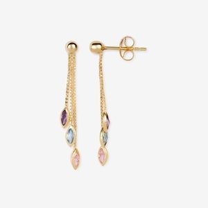 L' Atelier Gold 18 Karat by Manor, L' Atelier Gold 18 Karat by Manor Ohrhaenger Gelbgold ONE Size, 