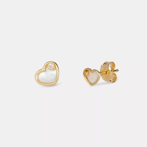 Caramel, Caramel Ohrstecker ONE Size, Caramel - Ohrstecker, One Size, Gelbgold