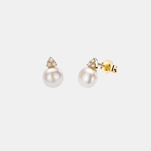 Puro, Puro ONE Size, Puro® - Ohrstecker, One Size, Gelbgold