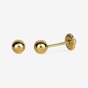 Caramel, Caramel Ohrstecker Gelbgold Damen Gelbgold ONE SIZE, Caramel - Ohrstecker, One Size, Gelbgold