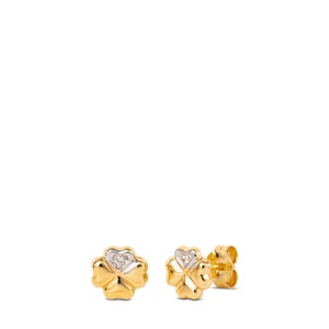 Caramel, Caramel Ohrstecker Gelbgold Damen Gelbgold ONE SIZE, Caramel - Ohrstecker, One Size, Gelbgold