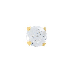 L' Atelier Gold 18 Karat by Manor, L' Atelier Gold 18 Karat by Manor Ohrstecker mit Zirkonia ONE Size, 