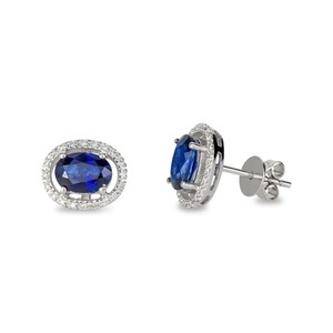 ZEN DIAMOND, ZEN Diamond Ohrstecker Weissgold ONE Size, 