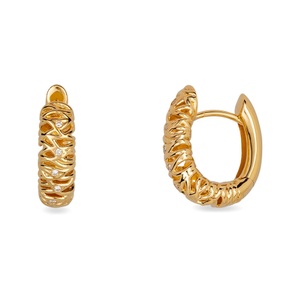Sergio Ferris, Sergio Ferris Kreolen Gelbgold Bri Damen Gelbgold ONE SIZE, Sergio Ferris - Creolen, One Size, Gelbgold
