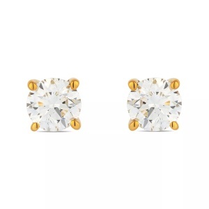 Sergio Ferris, Sergio Ferris ONE Size, Sergio Ferris - Ohrstecker, One Size, Gelbgold