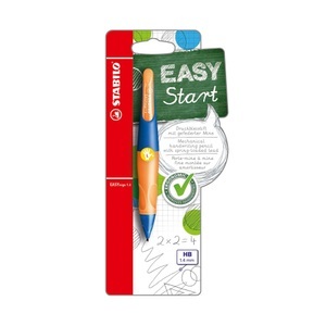 Stabilo, STABILO Druckbleistift EASYergo 1.4, Stabilo EASYergo Start L, 1,4mm, blau/neonorange, B-46893-3