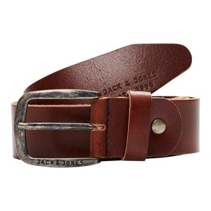 JACK & JONES, Jack & Jones Klassischer Ledergürtel, Jack & Jones - Schmaler Kunstledergürtel, verstellbar, für Herren, Braun, Größe 105