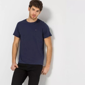 TOMMY JEANS, Tommy Jeans Herren T-Shirt, Modern Fit, kurzarm S, Tommy Jeans T-Shirt | Navy | Herren | S