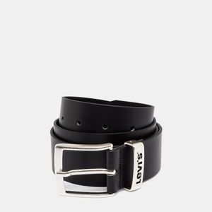 Levi's Accessoires, Levi's Accessoires Herren Ledergürtel 85, Levi's® Accessoires - Ledergürtel, für Herren, Black, Größe 85