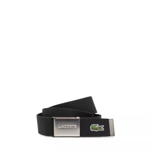 Lacoste, Lacoste Herren Gürtel 110, Lacoste Clip Gürtel | Schwarz | Herren | 110