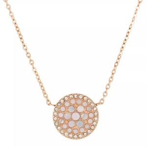 Fossil, Fossil Collier, Fossil - Halskette, Vintage Glitz, 47cm, Roségold