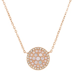 Fossil, Fossil Collier, Fossil - Halskette, Vintage Glitz, 47cm, Roségold