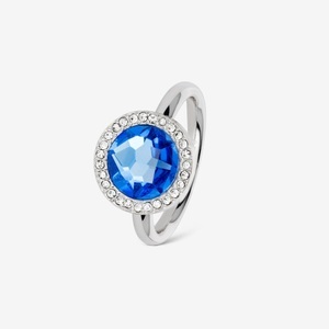 Morellato, Morellato Ring mit Stein 56, Morellato - Ring mit Stein, 56, Silberfarben