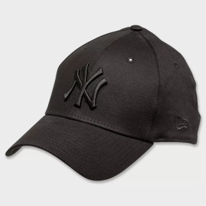 New Era, New Era Damen Baseball Cap M/L, New Era 39Thirty Cap - Schwarz + Schwarz M/L Herren