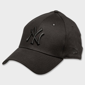 New Era, New Era Damen Baseball Cap S/M, New Era 39Thirty Cap - Schwarz + Schwarz S/M Herren