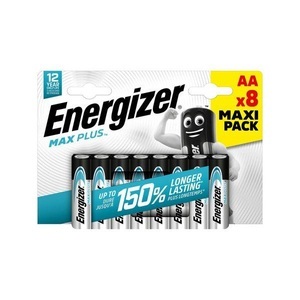 Energizer, Energizer MaxPlus AA 8 Stk. Batterie, Energizer Batterien AA LR6 2550 mAh Alkali 1.5 V 8 8 Stück