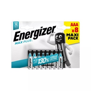 Energizer, Energizer MaxPlus AAA 8 Stk. Batterie, Energizer Batterien Max Plus AAA LR03 1200 mAh Alkali 1.5 V 8 8 Stück