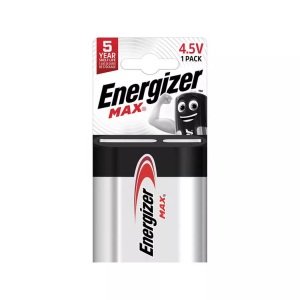 Energizer, Energizer Alkaline-Batterie 4.5V(3Lr12), Energizer Max Alkaline Batterie Flach 3LR12, 1er-Pack
