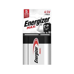 Energizer, Energizer Alkaline-Batterie 4.5V(3Lr12), Energizer Max Alkaline Batterie Flach 3LR12, 1er-Pack
