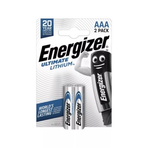 Energizer, Ultimate Lithium Micro (AAA) Batterie - 2 Stück, Energizer, Batterien, Energizer AAA/L92 Ultimate Lithium 2-P., Produkte & Wohnen