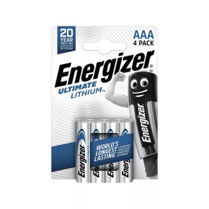 Energizer, Energizer Lithium AAA / L92 (4Stk.) Batterie, Energizer, Batterien, Energizer AAA/L92 Ultimate Lithium 4-P., Produkte & Wohnen