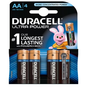 Duracell, Ultra Power Mignon (AA) Alkaline Batterie - 4 Stück, Duracell Ultra Power 'AA' (LR06) 4-er Blister