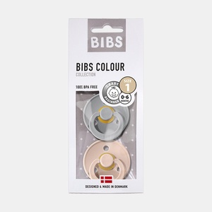 BIBS, Bibs Schnuller 6-18M, BIBS Colour Nuggi, Cloud / Blush