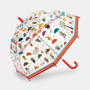 DJECO, Djeco Regenschirm REGENSCHAUER in transparent/bunt, Regenschirm REGENSCHAUER in transparent/bunt