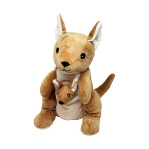Warmies, Warmies Wärme-Stofftier Känguru Lavendel-Füllung (1 Stück), Warmies® Känguru Wärmetier ? Kuscheltier mit Hirse-Lavendel-Füllung