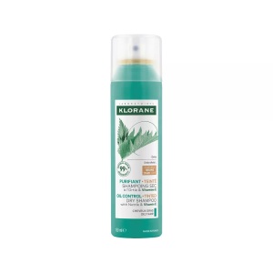 Klorane, Klorane - Trockenshampoo Nettle - 150 ml, Klorane Trockenshampoo Brennnessel getönt Spray 150 ml
