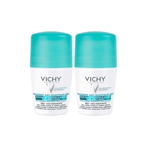 Vichy, Vichy Deo Roll-on Anti-flecken Duo 2X50Ml, Vichy Deo Anti-Flecken Duo Roll-on (2 x 50ml)