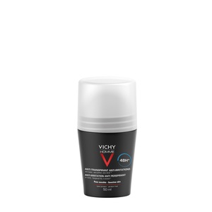 Vichy, Vichy Homme Deodorant Anti-Transpirant 48h empfindliche Haut, Vichy Homme Deo 48h empfindliche Haut Roll-on 50 ml
