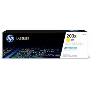 Hp, HP 203X Toner gelb Cf542X Tonerkassette, Toner gelb 203X (CF542X)