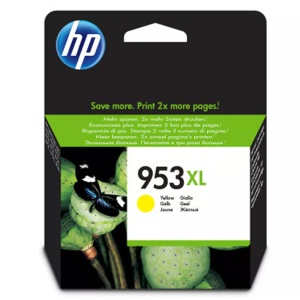 Hp, HP 953Xl F6U18Ae yellow Tintenpatrone, Hewlett Packard Tintenpatrone, gelb, No.953XL, F6U18AE, (1'600 Seiten)